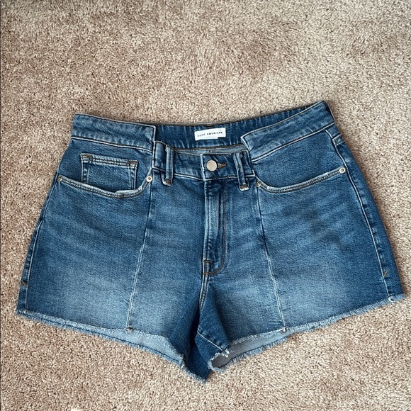 Good American Pants - Good American Good Vintage Short Double Shorts